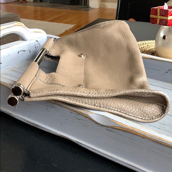 Banana Republic Oversized Leather Clutch - Picture 3 of 7